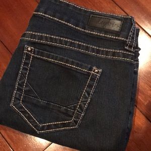 Daytrip Virgo Skinny Jeans 32R (Buckle), dark wash